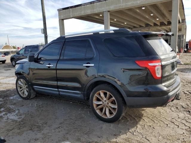 1FM5K7F86DGA57866 - 2013 FORD EXPLORER LIMITED BLACK photo 2