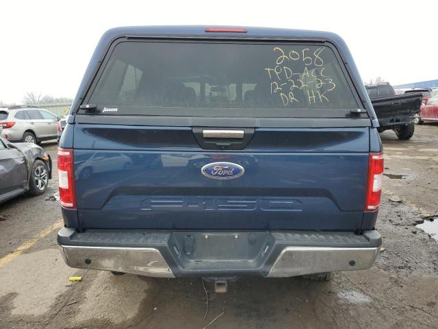 1FTEW1E51KFD17591 - 2019 FORD F150 SUPERCREW BLUE photo 6