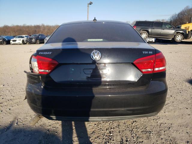 1VWBV7A39FC018562 - 2015 VOLKSWAGEN PASSAT SE BLACK photo 6