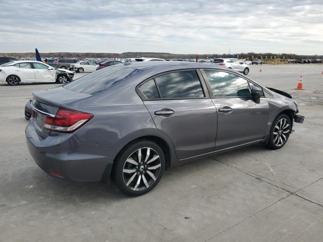 19XFB2F96EE085091 - 2014 HONDA CIVIC EXL 灰色 照片 3
