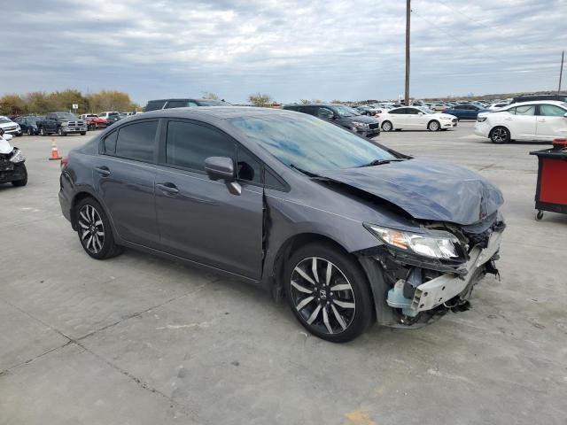 19XFB2F96EE085091 - 2014 HONDA CIVIC EXL 灰色 照片 4