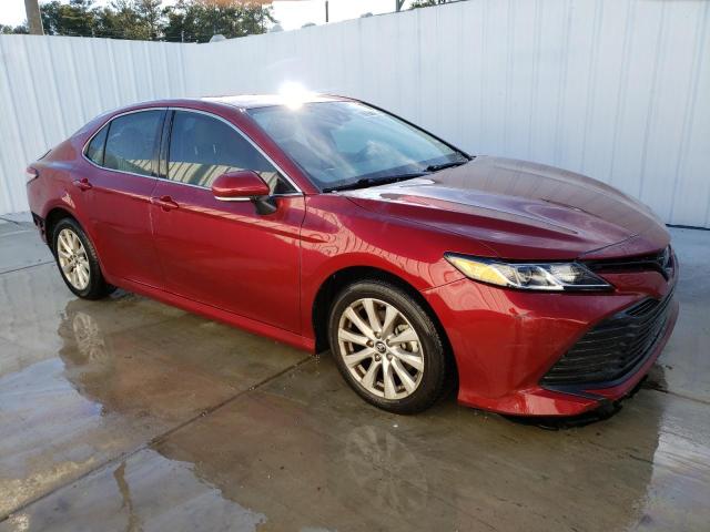 4T1B11HK2KU827944 - 2019 TOYOTA CAMRY L RED photo 4