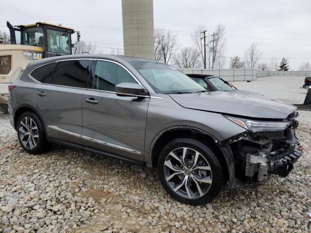 5J8YE1H46PL039638 - 2023 ACURA MDX TECHNOLOGY GRAY photo 4