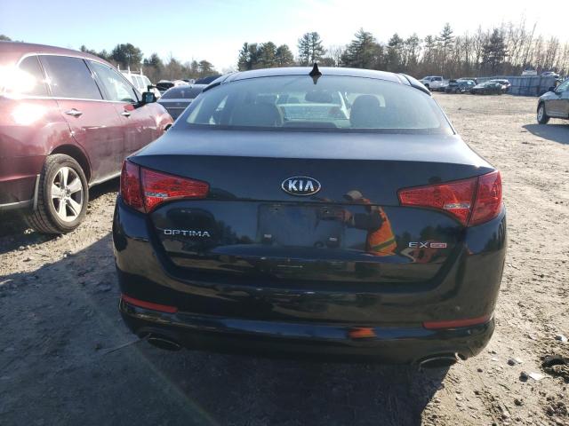 5XXGN4A77DG132096 - 2013 KIA OPTIMA EX BLACK photo 6