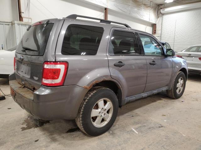 1FMCU9D74BKC05448 - 2011 FORD ESCAPE XLT GRAY photo 3