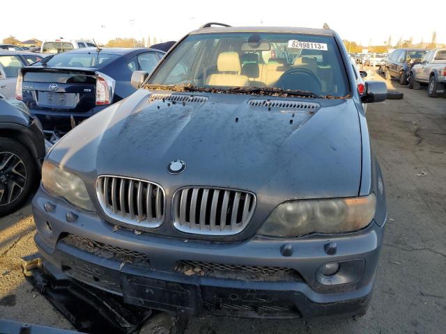 5UXFB53516LV20979 - 2006 BMW X5 4.4I GRAY photo 5