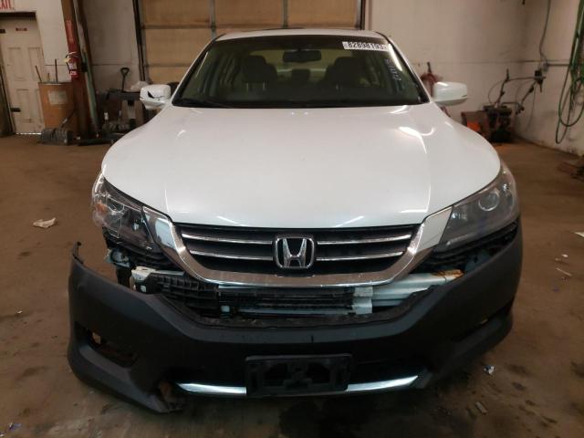 1HGCR2F87DA077736 - 2013 HONDA ACCORD EXL WHITE photo 5