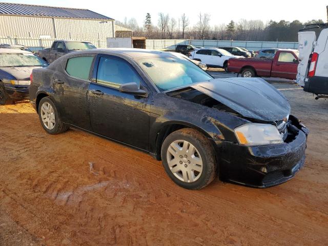 1C3CDZAB9CN118713 - 2012 DODGE AVENGER SE BLACK photo 4