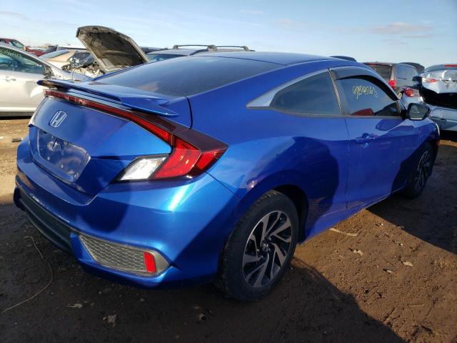 2HGFC4B52GH313043 - 2016 HONDA CIVIC LX BLUE photo 3