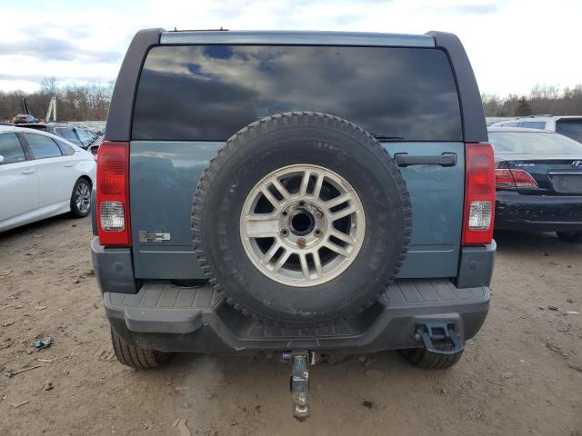 5GTDN136668210730 - 2006 HUMMER H3 GRAY photo 6