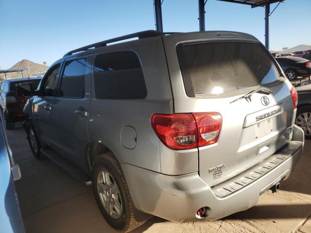 5TDZY64A38S004879 - 2008 TOYOTA SEQUOIA SR5 Silber Foto 2