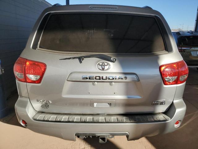 5TDZY64A38S004879 - 2008 TOYOTA SEQUOIA SR5 Silber Foto 6
