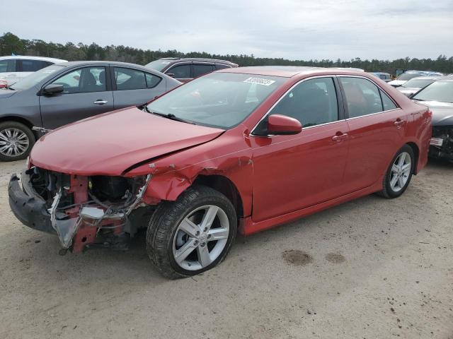 4T1BF1FK6DU661614 - 2013 TOYOTA CAMRY L RED photo 1