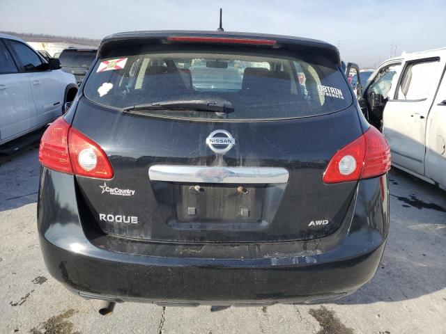 JN8AS5MV8BW252097 - 2011 NISSAN ROGUE S BLACK photo 6