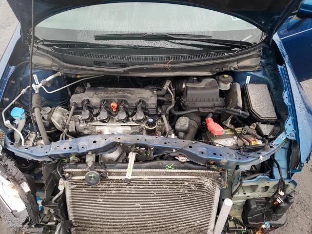 19XFB2F96EE266482 - 2014 HONDA CIVIC EXL 蓝色 照片 11