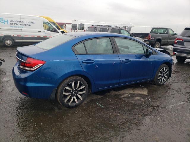 19XFB2F96EE266482 - 2014 HONDA CIVIC EXL 蓝色 照片 3