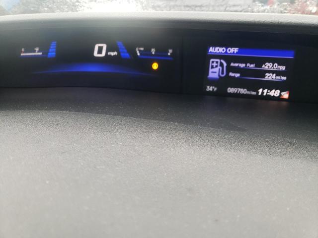 19XFB2F96EE266482 - 2014 HONDA CIVIC EXL 蓝色 照片 9