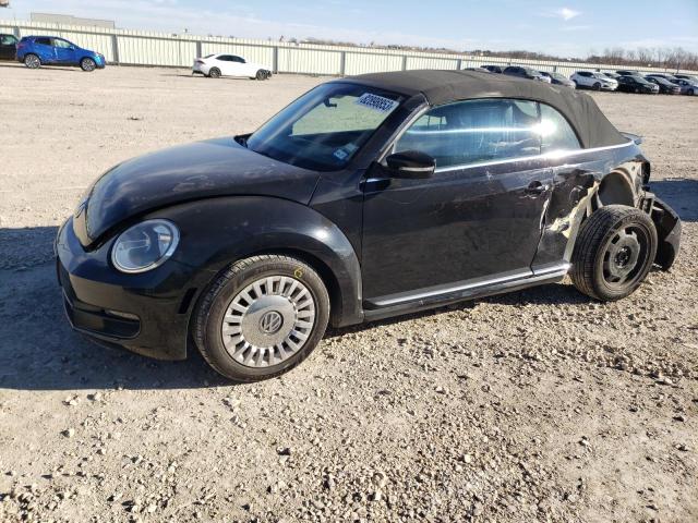 3VW5X7AT5DM818164 - 2013 VOLKSWAGEN BEETLE BLACK photo 1