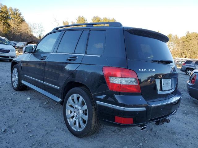 WDCGG8HB3AF485886 - 2010 MERCEDES-BENZ GLK 350 4MATIC BLACK photo 2