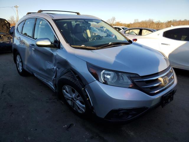 2HKRM4H76DH691452 - 2013 HONDA CR-V EXL SILVER photo 4