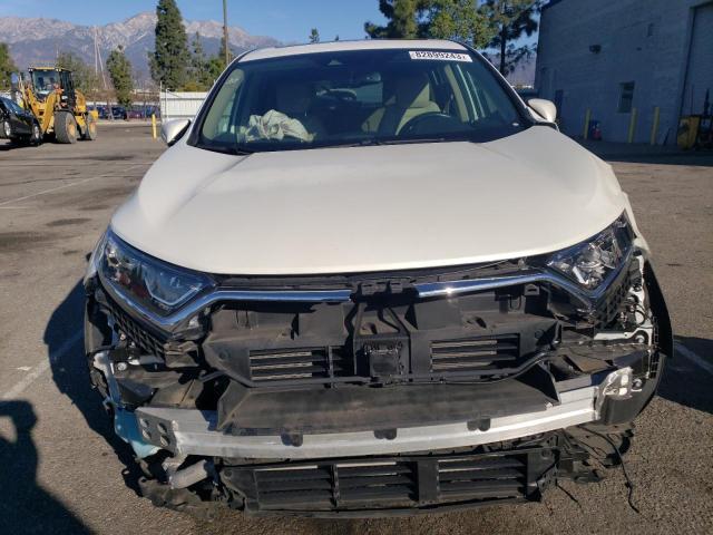 2HKRW2H87HH601075 - 2017 HONDA CR-V EXL WHITE photo 5