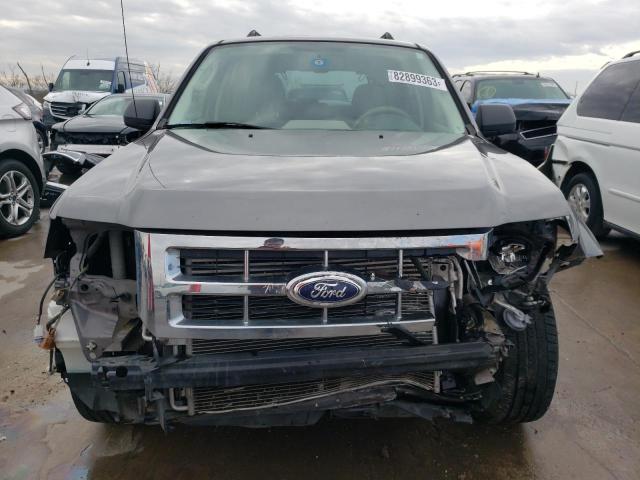 1FMCU0C74BKA67827 - 2011 FORD ESCAPE XLS GRAY photo 5