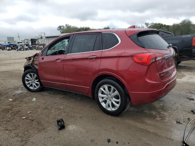 LRBFXBSA7KD008582 - 2019 BUICK ENVISION PREFERRED RED photo 2