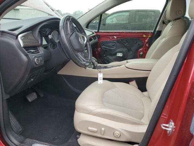 LRBFXBSA7KD008582 - 2019 BUICK ENVISION PREFERRED RED photo 7