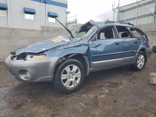 4S4BP61C757390475 - 2005 SUBARU LEGACY OUTBACK 2.5I BLUE photo 1