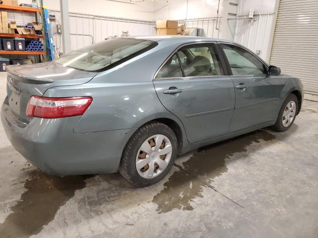 4T1BE46K27U578349 - 2007 TOYOTA CAMRY CE GRAY photo 3