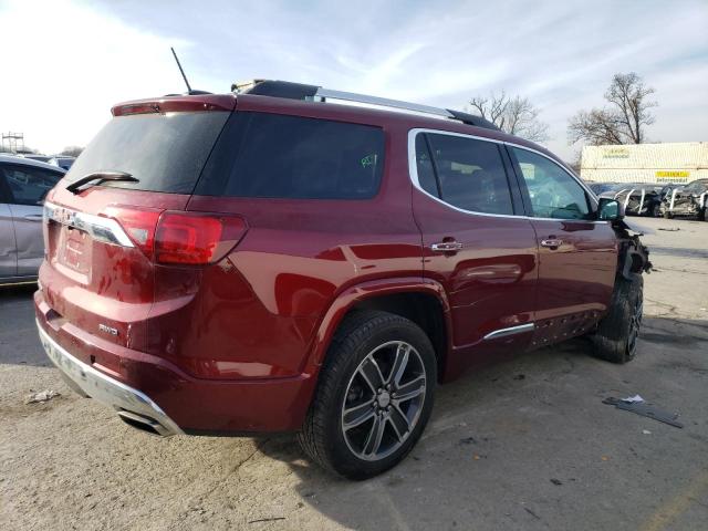 1GKKNXLS8HZ322929 - 2017 GMC ACADIA DENALI RED photo 3