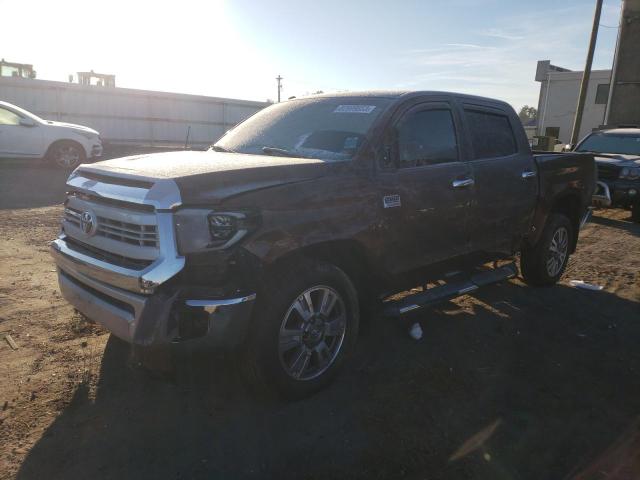 5TFAW5F13EX327488 - 2014 TOYOTA TUNDRA CREWMAX PLATINUM BROWN photo 1