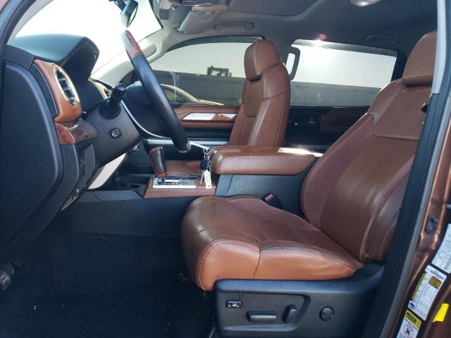 5TFAW5F13EX327488 - 2014 TOYOTA TUNDRA CREWMAX PLATINUM Braun Foto 7