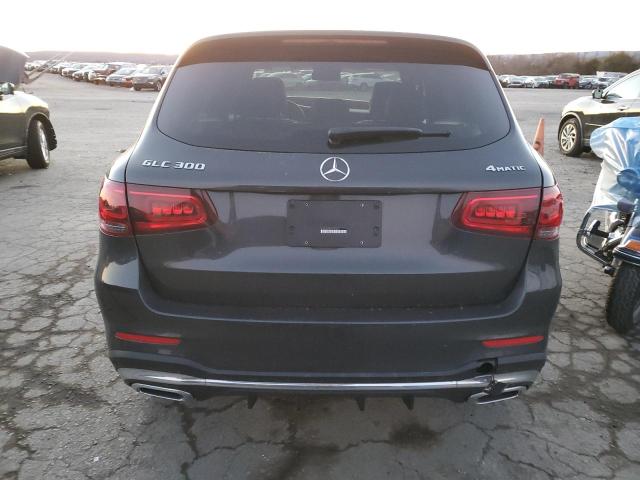 W1N0G8EB8NV330363 - 2022 MERCEDES-BENZ GLC 300 4MATIC BLACK photo 6