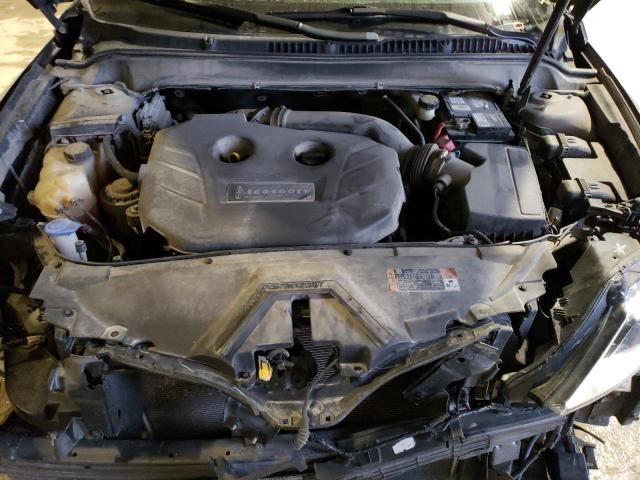 3LN6L2G93ER808847 - 2014 LINCOLN MKZ GRAY photo 11