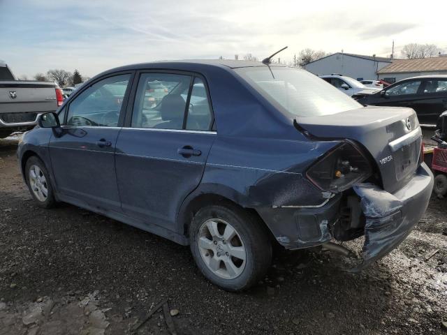 3N1BC11E17L400357 - 2007 NISSAN VERSA S BLUE photo 2