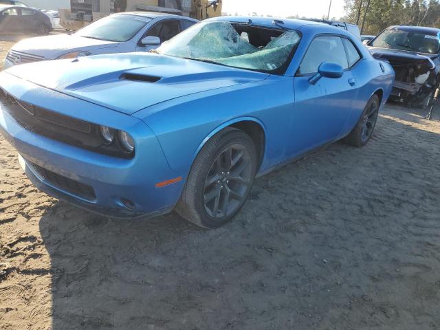 2C3CDZAG5KH735500 - 2019 DODGE CHALLENGER SXT BLUE photo 1