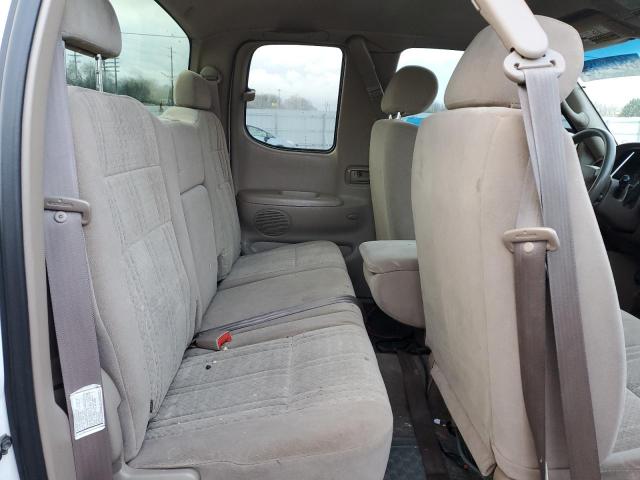 5TBRT34163S438986 - 2003 TOYOTA TUNDRA ACCESS CAB SR5 WHITE photo 10