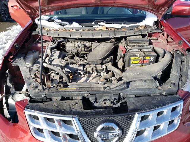 JN8AS5MV7CW416179 - 2012 NISSAN ROGUE S MAROON photo 11