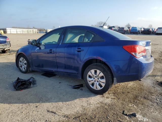 1G1PA5SG3D7170751 - 2013 CHEVROLET CRUZE LS BLUE photo 2