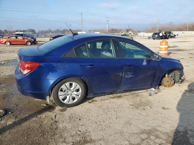 1G1PA5SG3D7170751 - 2013 CHEVROLET CRUZE LS BLUE photo 3