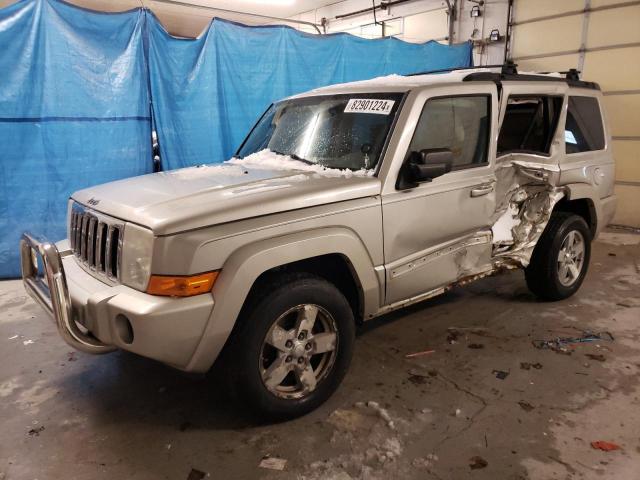 1J8HG48K88C215320 - 2008 JEEP COMMANDER SPORT Srebrny zdjęcie 1
