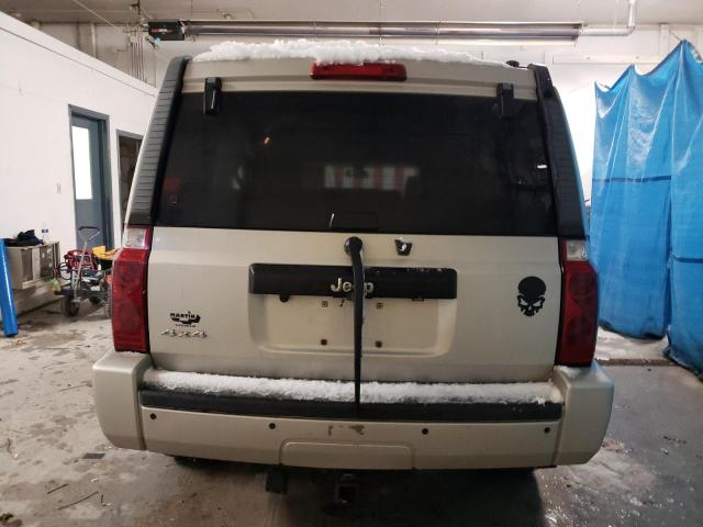 1J8HG48K88C215320 - 2008 JEEP COMMANDER SPORT Srebrny zdjęcie 6