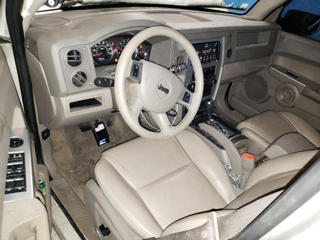 1J8HG48K88C215320 - 2008 JEEP COMMANDER SPORT Srebrny zdjęcie 8