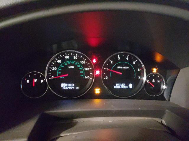 1J8HG48K88C215320 - 2008 JEEP COMMANDER SPORT Srebrny zdjęcie 9