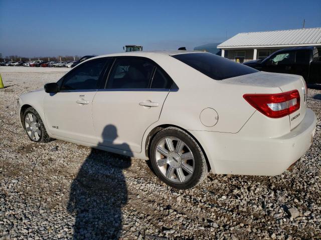 3LNHM26T78R608268 - 2008 LINCOLN MKZ WHITE photo 2