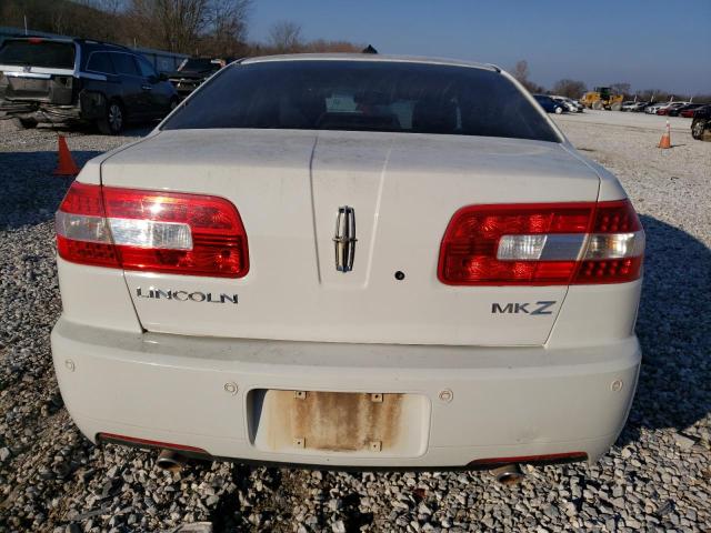 3LNHM26T78R608268 - 2008 LINCOLN MKZ WHITE photo 6