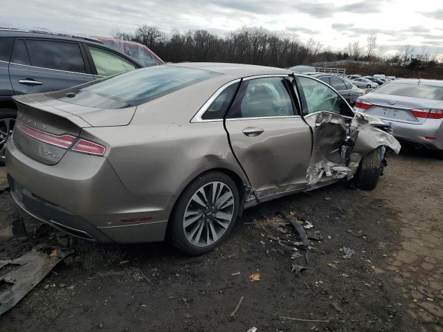 3LN6L5F94KR611586 - 2019 LINCOLN MKZ RESERVE II SILVER photo 3