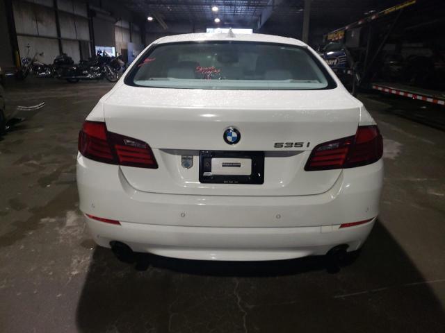 WBAFR7C51BC800059 - 2011 BMW 535 I WHITE photo 6