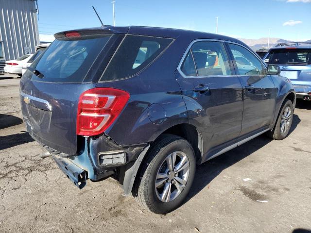 2GNALBEKXH1524314 - 2017 CHEVROLET EQUINOX LS BLUE photo 3